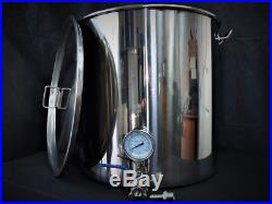 100ltr stainless steel brew tank with tap Thermometer (mash tun, Kettle, HLT,)