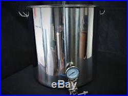 100ltr stainless steel brew tank with tap Thermometer (mash tun, Kettle, HLT,)