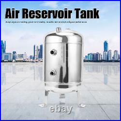 10L Air Reservoir Tank 1/2 1/4NPT Stainless Steel 1.25MPa High-Pressure Gas