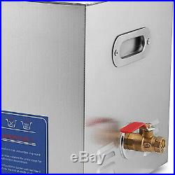10L Strong Digital Stainless Cleaner Ultra Sonic Bath Cleaning Tank Timer Heat