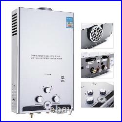 12L 24kw Instant Hot Water Heater Gas Boiler Tankless LPG Propane