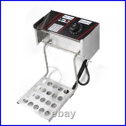 12L 5000W Commercial Restaurant Electric Deep Fryer Dual Tank Stainless Steel UK