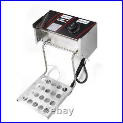 12L Commercial Electric Double Tank Fryer Stainless Steel Countertop Deep Fryer