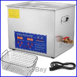 15L 15 L Ultrasonic Cleaner Cleaning Jewellery Brushed Tank 760w Design