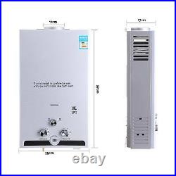 18L 36kw Instant Hot Water Heater Tankless Gas Boiler LPG Propane