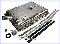 1956 Ford & Merc Stainless Steel Gas Tank With Sender & Straps Fuel tank kit