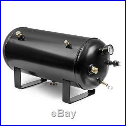 200PSI 5 Gallon Air Tank Compressor Onboard System Kit Fit Train Truck Boat Horn