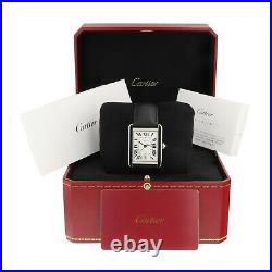 2021 Cartier Tank Solo XL Steel Automatic Watch WSTA0029 NEW Complete