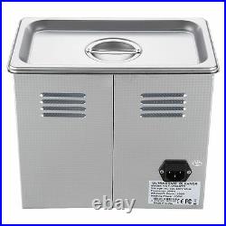 220V 3L Ultrasonic Cleaner Heater Tank Stainless Steel Industry Heated with Timer