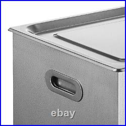 22L Digital Ultrasonic Cleaner Bath Cleaning Stainless Steel Tank Timer Heater
