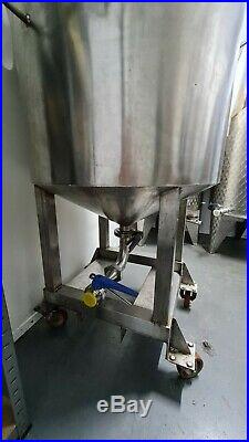 300 Litre Stainless Steel Fermentation/Fermenting/Brewing Tank On Wheels