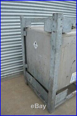 316 Stainless steel tank IBC 1.5mm thick 1000 litre, Galv frame £660+VAT FREE P+P