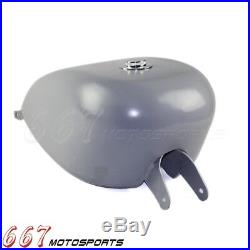 3.3 Gallon Fuel Gas Tank with Cap For Harley Sportster XL883 1200 2004 2005 2006
