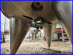 4 x 20,000 Litre 316 Stainless Steel Tank