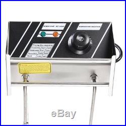 5000W 20L Commercial Electric Deep Fat Chip Fryer Large Tank Stainless Steel