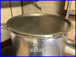 500 Litre 316 Stainless Steel Tank / Drum With LID & 1 Valve. Brewing Vessel