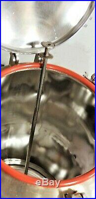 50-Gallon LETSCH STAINLESS STEEL PRESSURE TANK DOME TOP FERMENTOR 10 psig #1