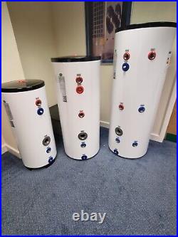 50ltr to 300ltr Buffer Tank for Heat Pump Stainless Steel multi tapping