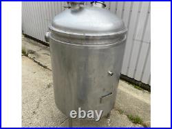 600L Briggs of Burton Jacketed Stainless Steel Process Vessel/Tank