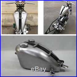 7L Modified Petrol Gas Fuel Tank With Cap Universal Fit For Motorcycle Motorbike