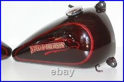 86-99 Harley Davidson Softail Left And Right Side Gas Tank OEM Paint (P-71)