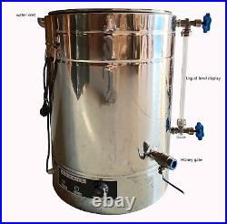 90L Stainless Steel HEATED HONEY TANK 90 L / 130 KG for Beekeeping