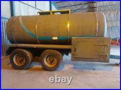 AGRI-HIRE 12,000 Litre Tandem Axle Bowser, Stainless Steel tank