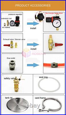 Adhesive Pressure Tank Stainless Steel Glue Dispenser Pressure Barrel