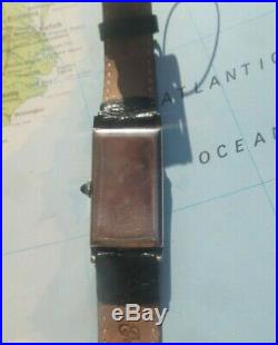 Antique Art Deco era Rolex Unicorn tank exploded dial wrist watch rare unusual