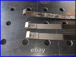 BMW E38 730 740 750 fuel tank mount holding straps clamps stainless steel