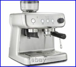 BREVILLE VCF126 Barista Max Espresso Coffee Machine Stainless Steel With Grinder