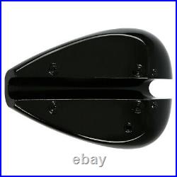 Black 4.7gal. Stretched 4.7 Gallon Gas Fuel Tank Fit For Harley Bobber Choppers