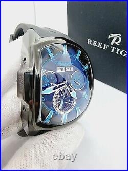 Black Case Reef Tiger Aurora Tank 2 Automatic Sport Watch Gift for him UK