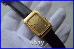 Boxed Tissot Stylist Mechanical Rare Tank Vintage Leather Watch