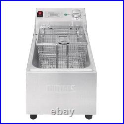 Buffalo Countertop Fryer Single Tank and Single Basket with Timer 5L 2.8kW