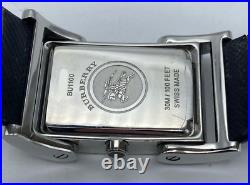 Burberry Tank Men's Watch BU1100 25mm Quartz Rectangle Stainless Steel Watch