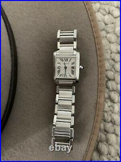 CARTIER TANK FRANCAISE Ladies Steel Quartz Small Watch Ref561297CD 2384