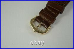 CARTIER TANK LOUIS 2442 SOLID 18K YELLOW GOLD with BOX DATES 2010 VERY NICE