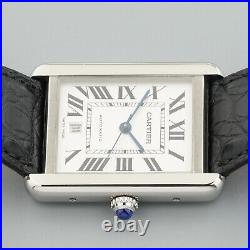 CARTIER TANK SOLO XL AUTOMATIC With TRAVEL CASE REF. 3515 W5200027