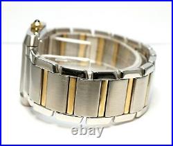 CARTIER Tank Francaise Automatic Large Stainless Steel and 18ct Yellow Gold 2302