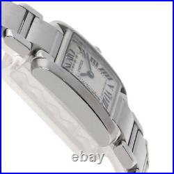 CARTIER Tank Francaise SM Maker Complete Watches W51008Q3 Stainless Steel/St