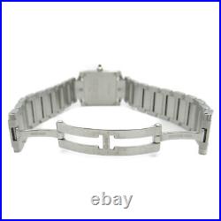 CARTIER Tank Francaise SM Wrist Watch W51008Q3 Quartz Stainless Steel Used Women