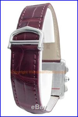 CARTIER Tank Francaise Yearling Chronoflex XXL Steel W5101455 Box/Papers/Warrant
