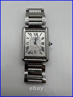 CARTIER Tank Must, Extra-Large Model, Automatic Movement, Steel
