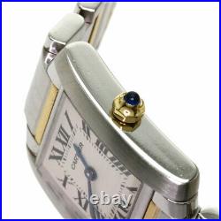 CARTIER Tank francaise SM Watches W51007Q4 Stainless Steel/SSx18K Yellow Gol