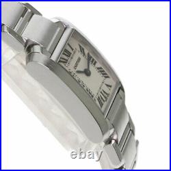 CARTIER Tank francaise SM Watches W51008Q3 Stainless Steel/Stainless Steel L