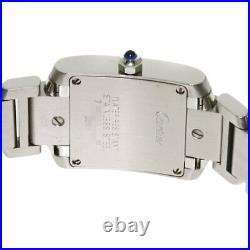 CARTIER Tank francaise SM Watches W51008Q3 Stainless Steel/Stainless Steel L