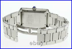 CARTIER Tank solo XL W5200028 Date Silver Dial Automatic Men's Watch 578168