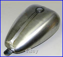 CHOPPER AXED MUSTANG GAS TANK 3.3G with POP-UP CAP HARLEY TRIUMPH XS650 BOBBER