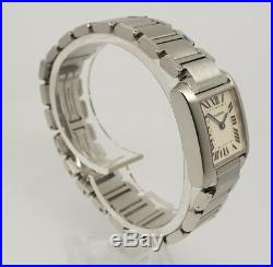 Cartier 2384 Tank Française Stainless Steel 20x25mm Ladies Steel Watch